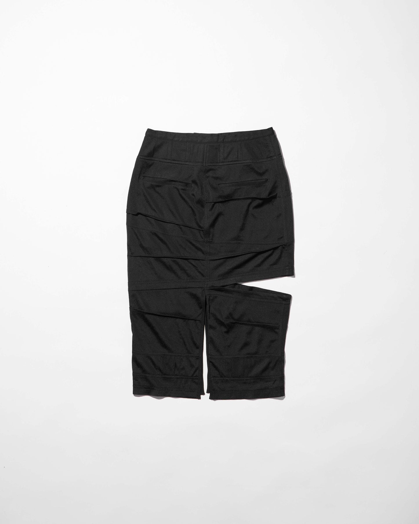 band panel skirt / M266SK01 - black