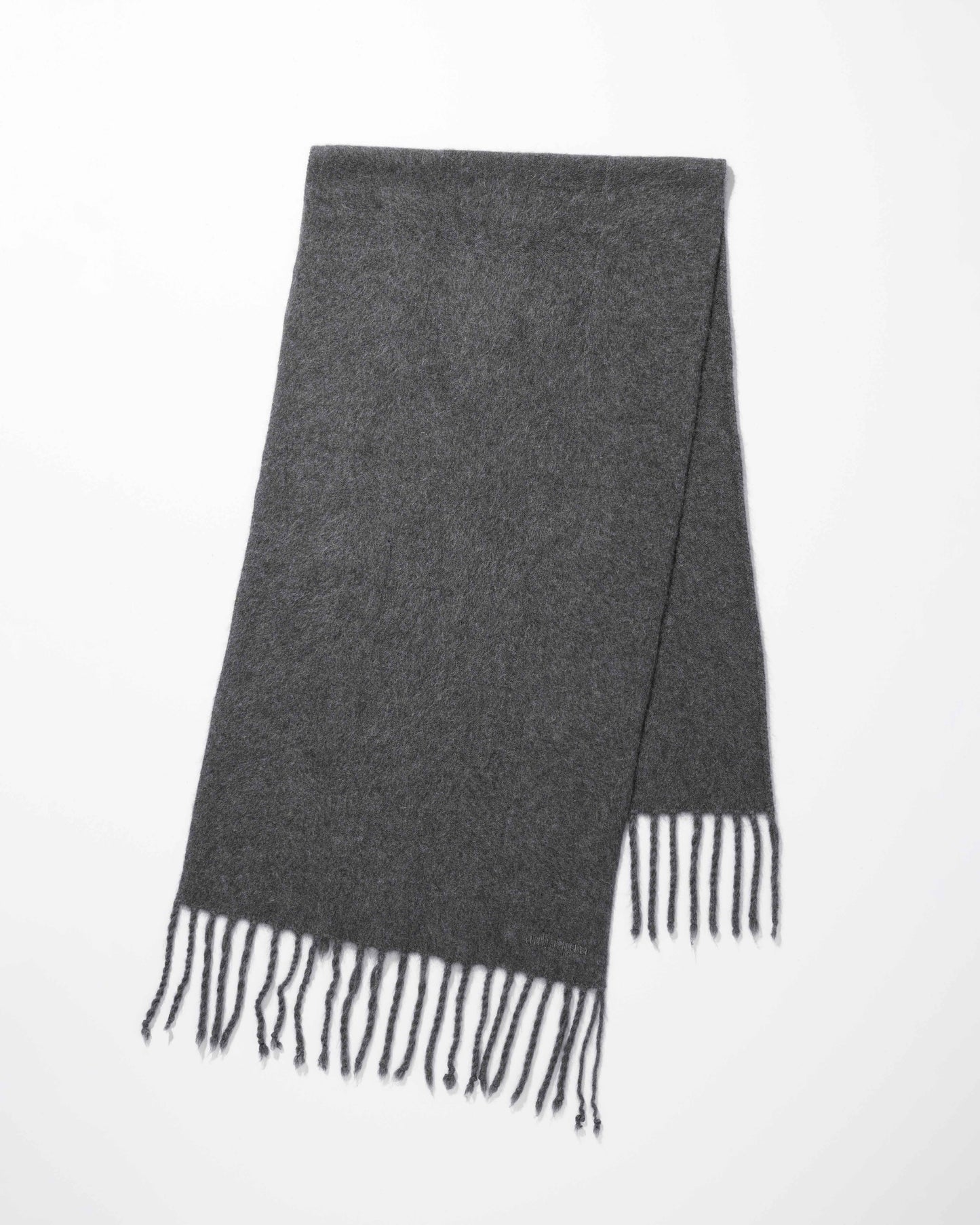 yak knit scarf / M269AC04 - gray