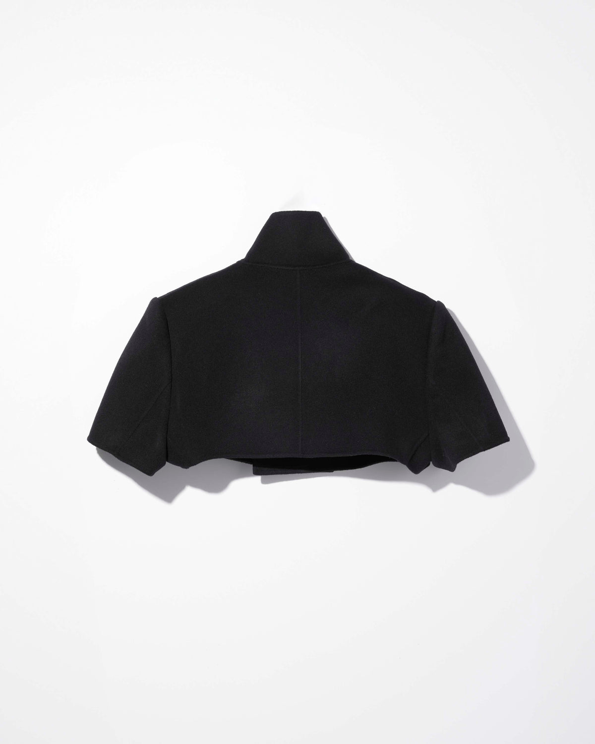wool cashmere short coat / M269CP01 - black