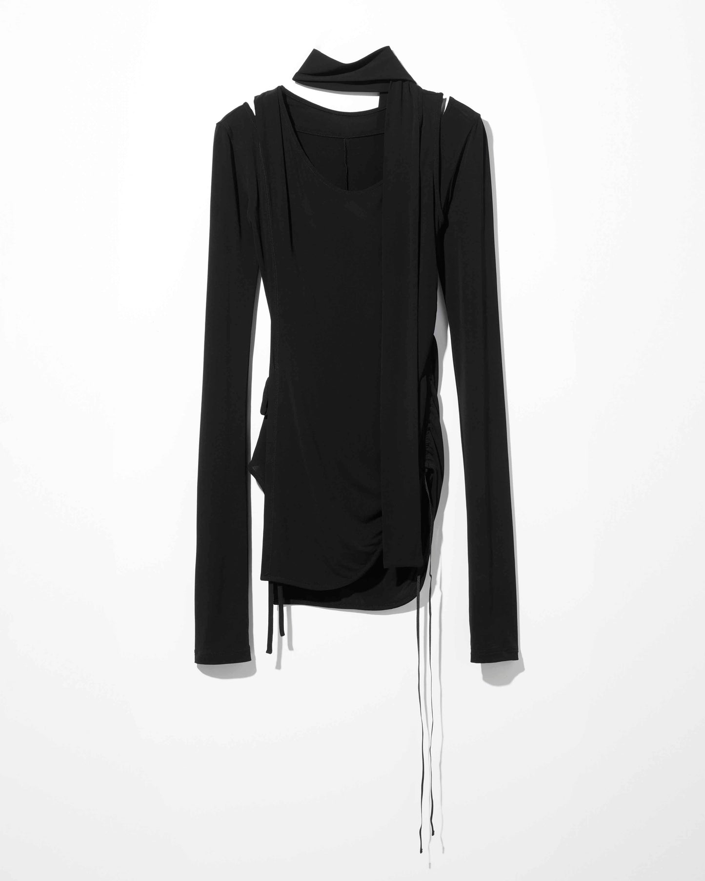 skin wrap core top / M269TS06 - black