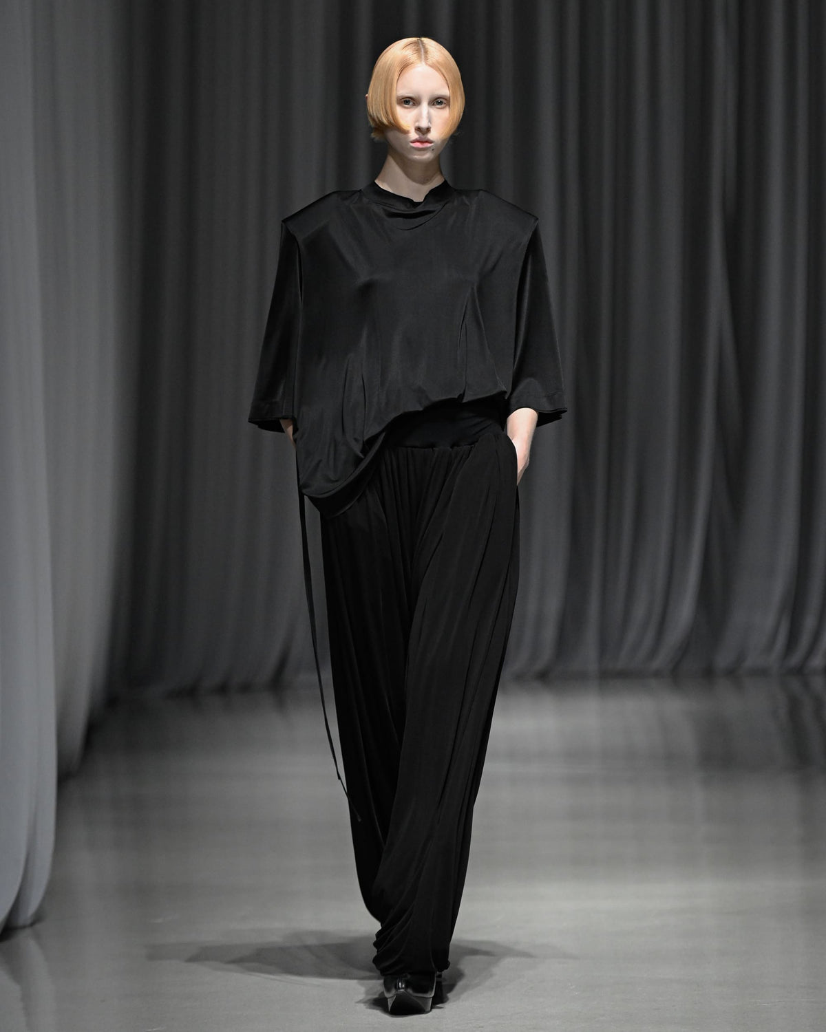 skin padded tee / M269TS07 - black