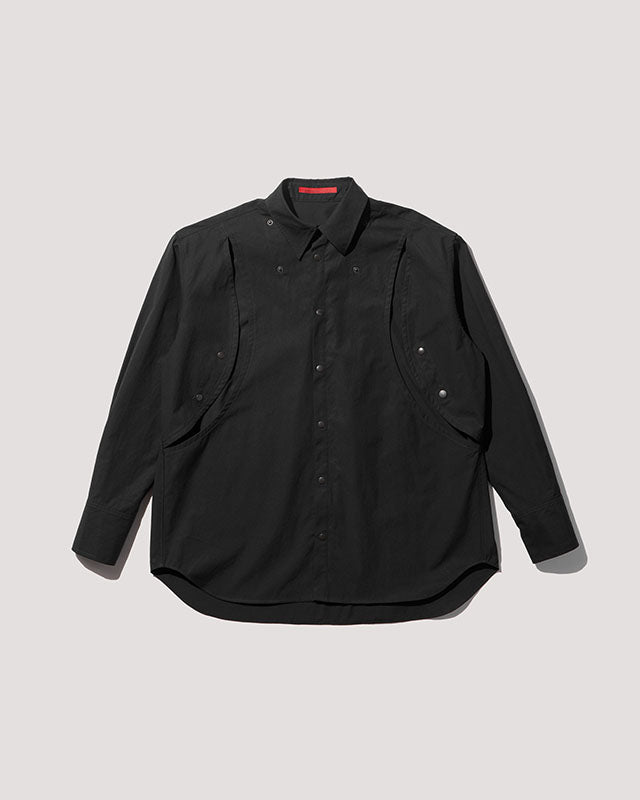 protocol spine shirt L / M266SH03 - black
