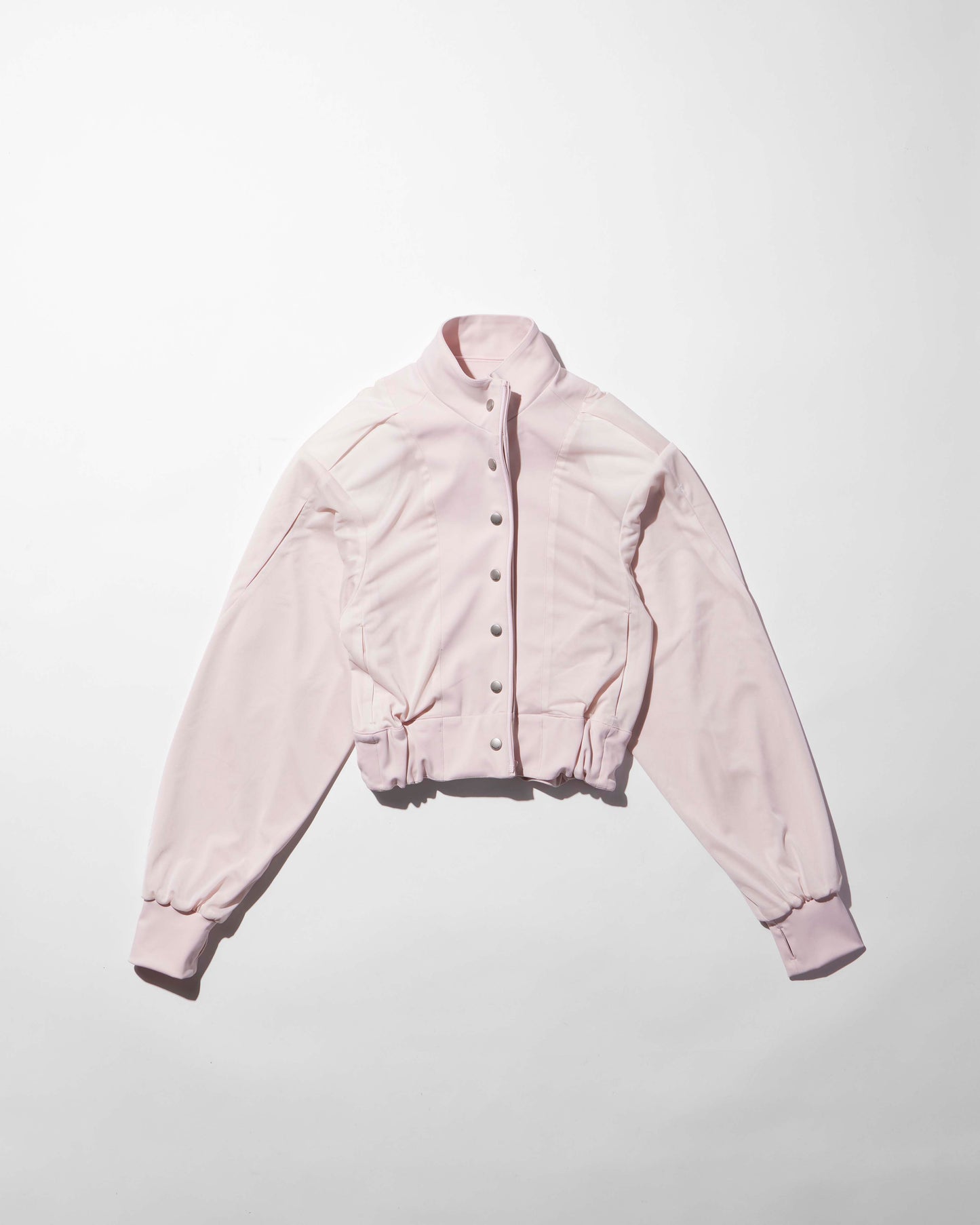 reversible structured zip hoodie / M266HD01 - pink