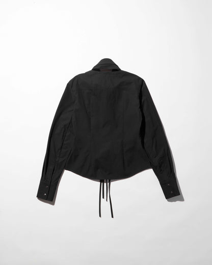 protocol spine shirt / M266SH02 - black