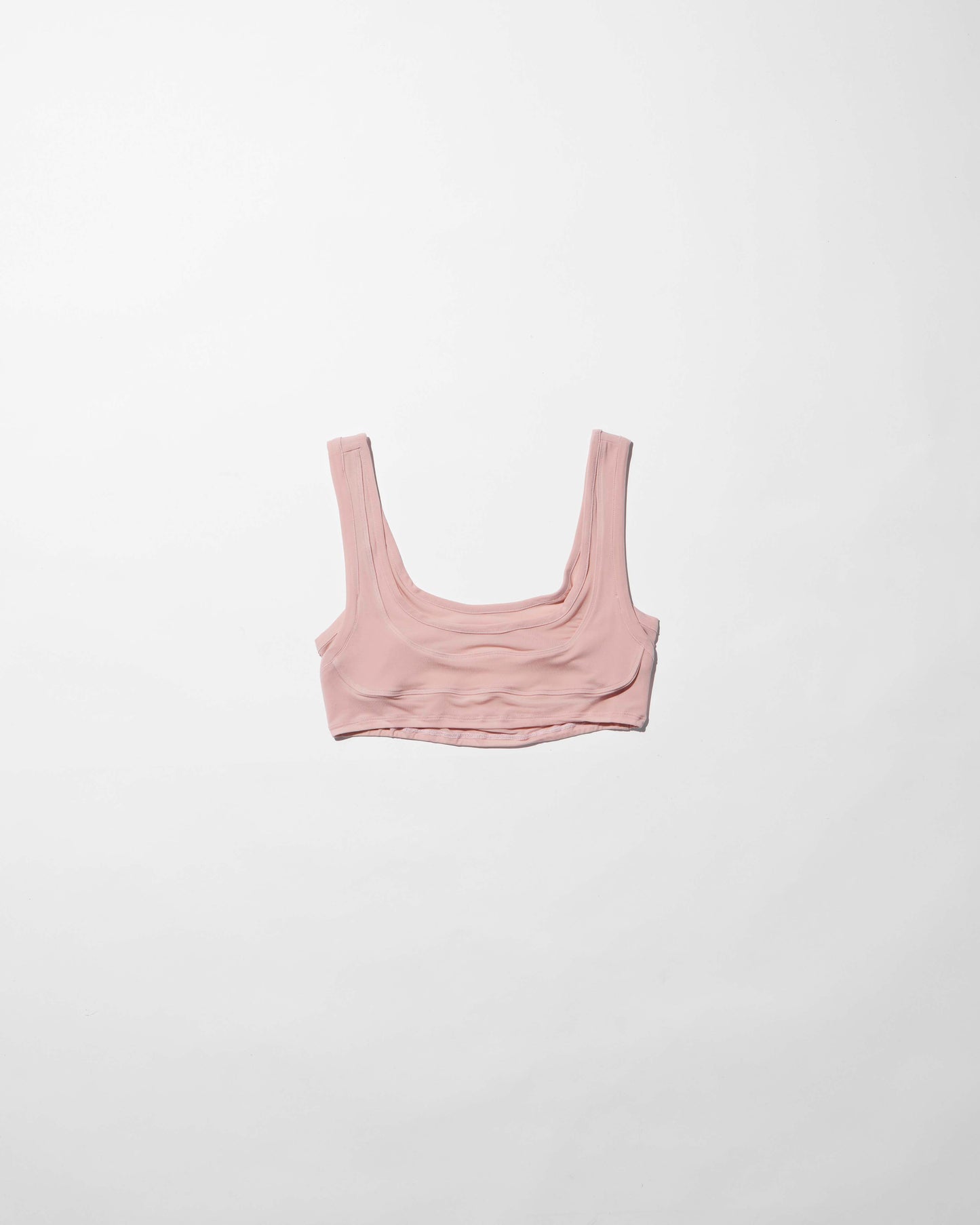 layered contour bra / M266TS61 - pink