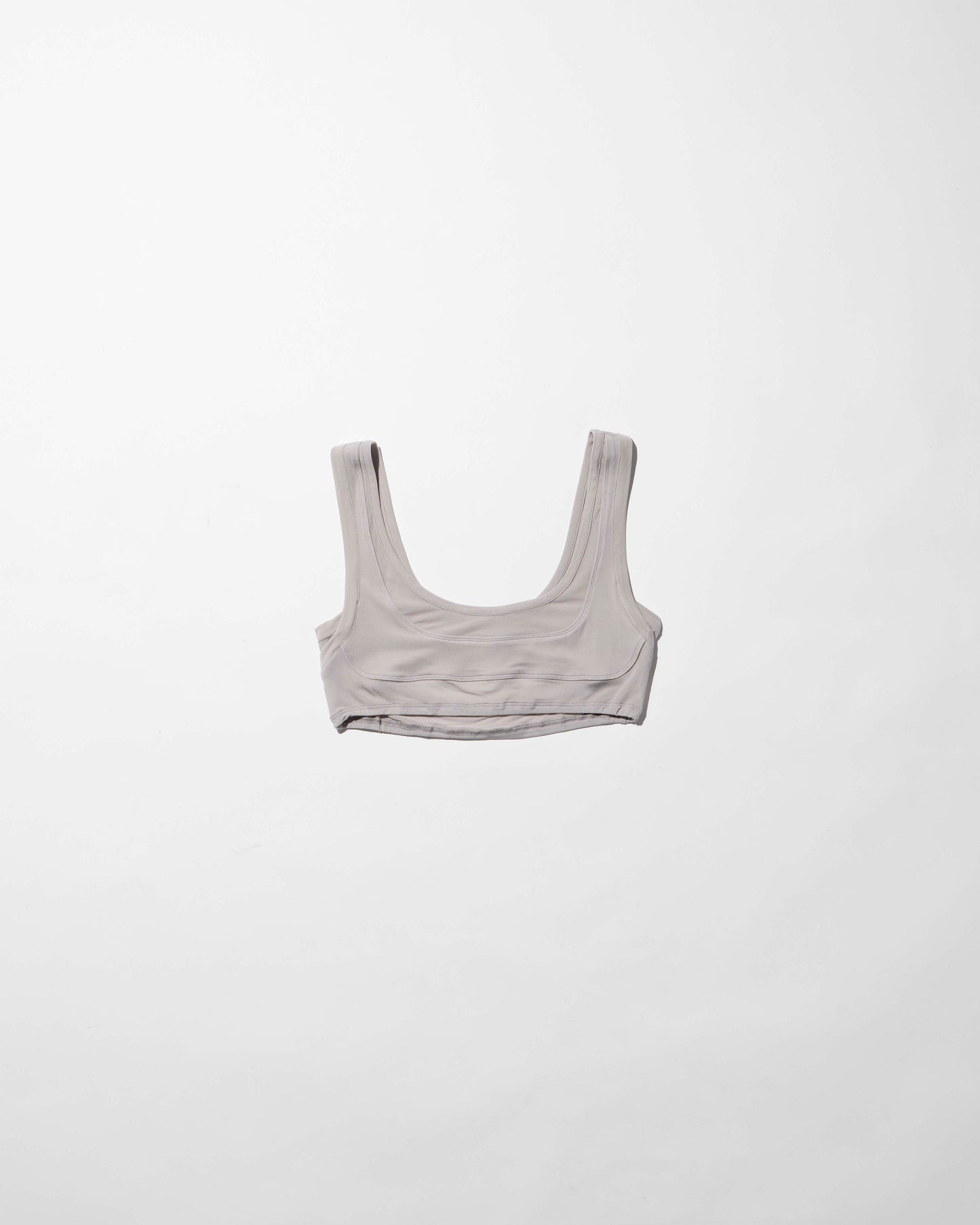 layered contour bra / M266TS61 -gray