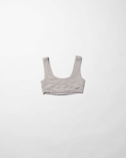 layered contour bra / M266TS61 -gray