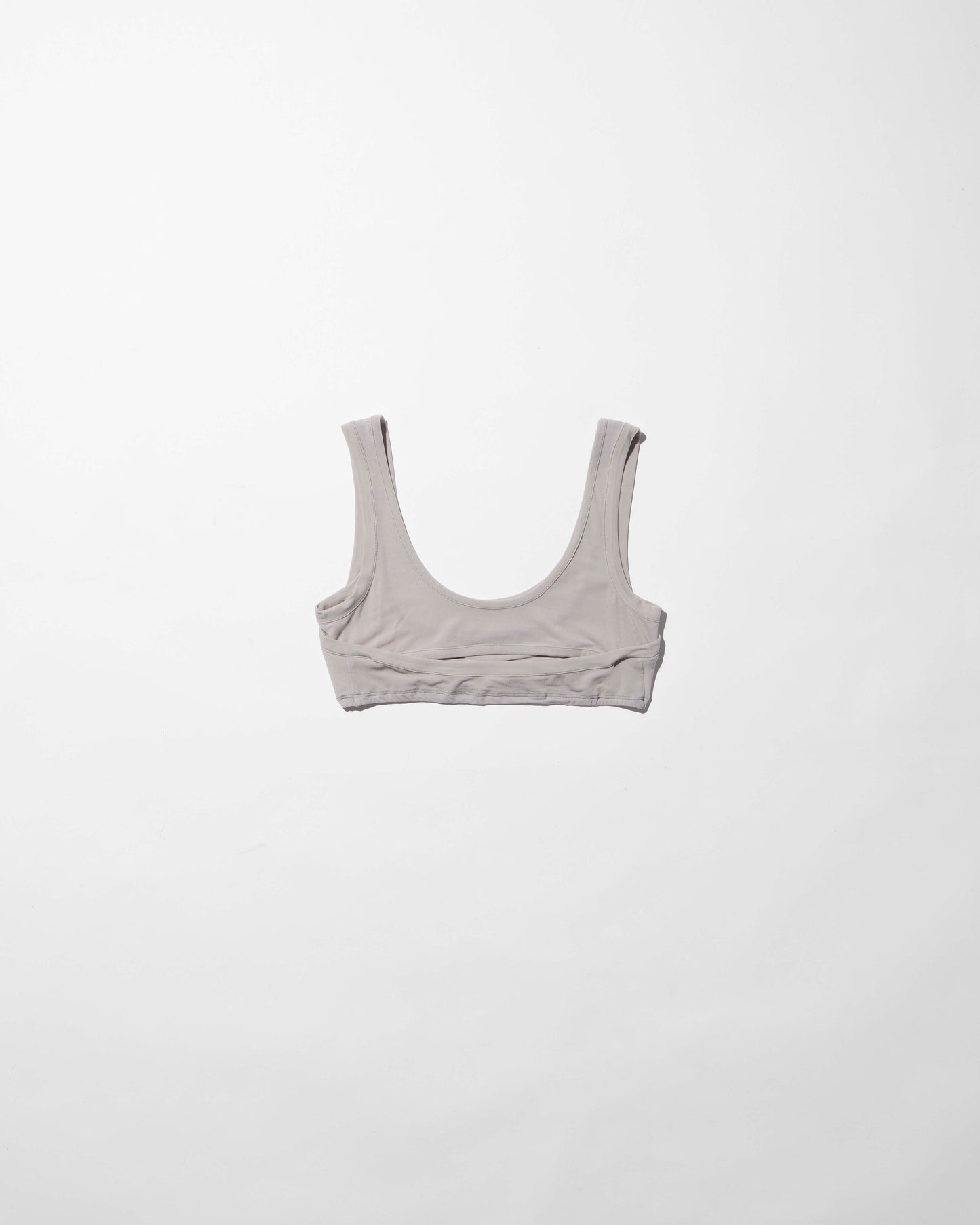 layered contour bra / M266TS61 -gray