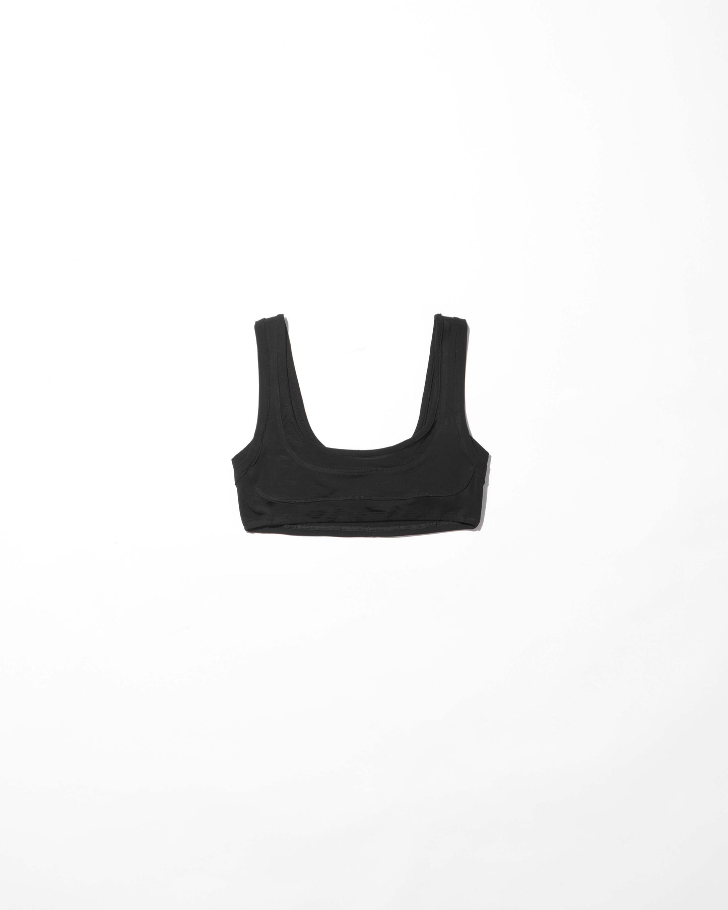 layered contour bra / M266TS61 - black