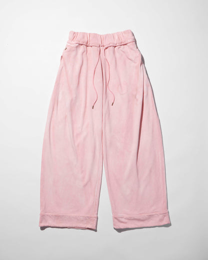 fold-cuff pants / M266PT01 - pink