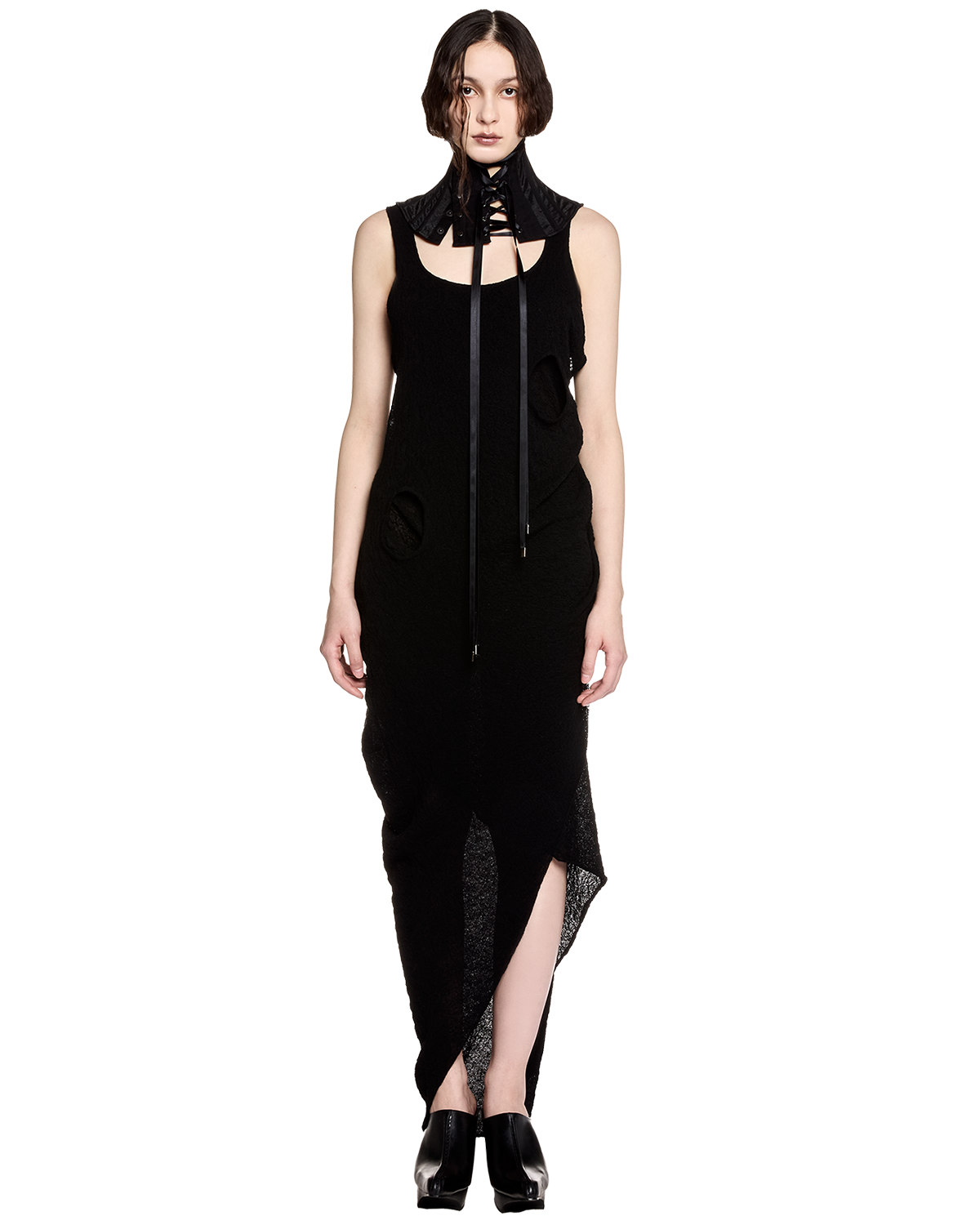 neck corset / M259CS05 - black - mukcyen online