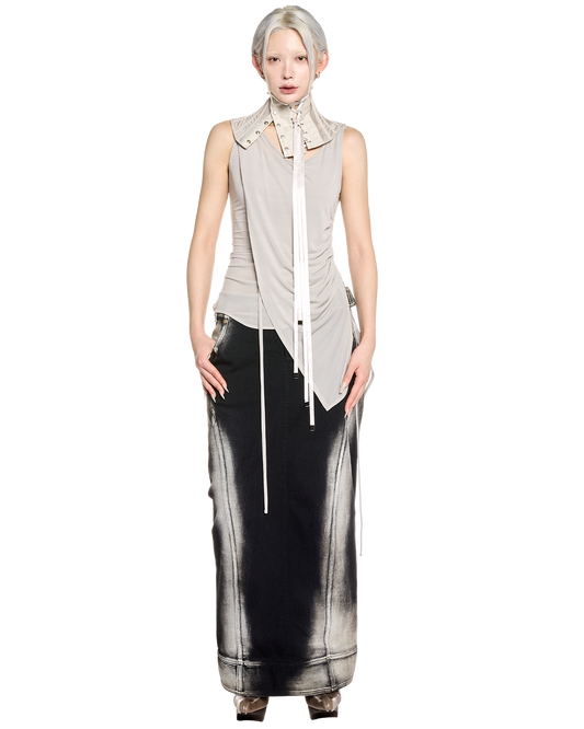 neck corset / M259CS05 - ecru - mukcyen online