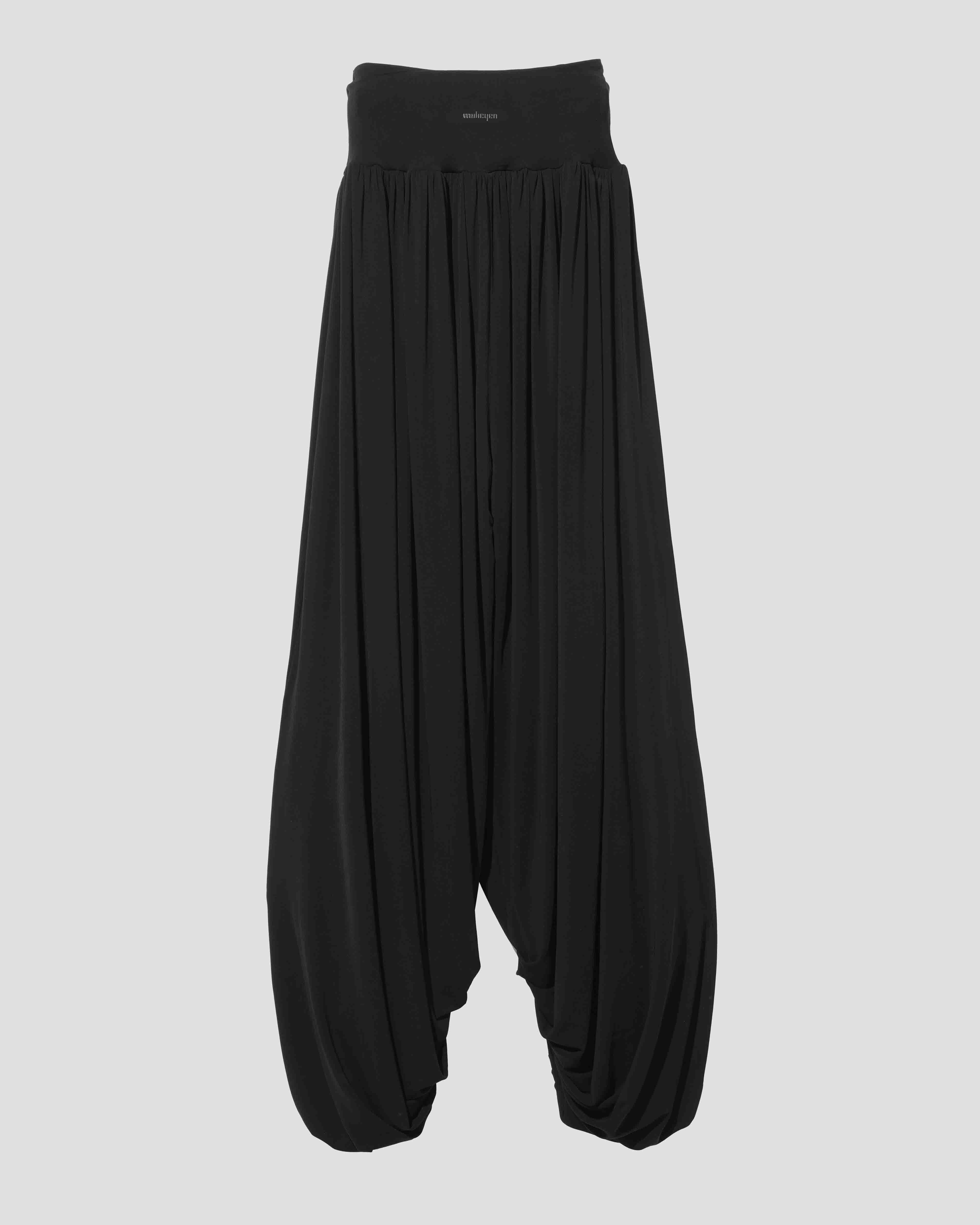 skin fluid trousers / M269PT11 - black