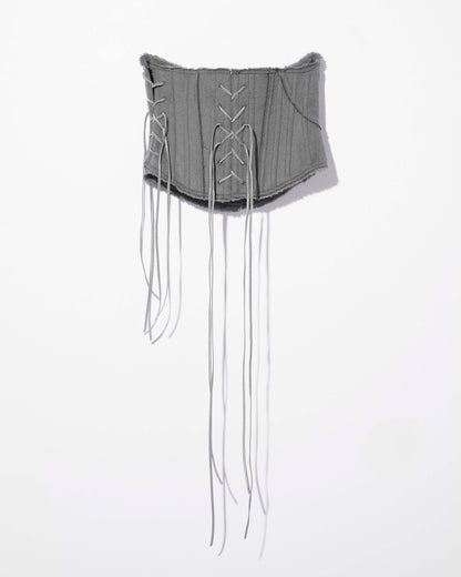 soft control corset / M269CS01 - gray