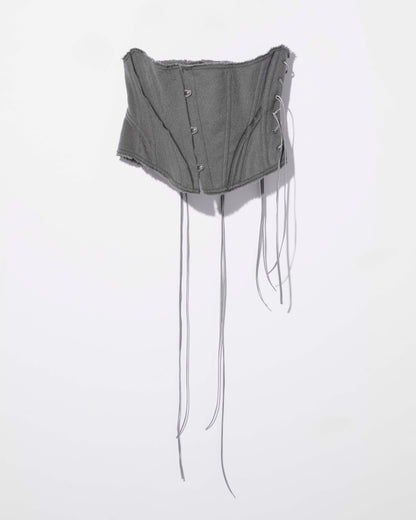 soft control corset / M269CS01 - gray