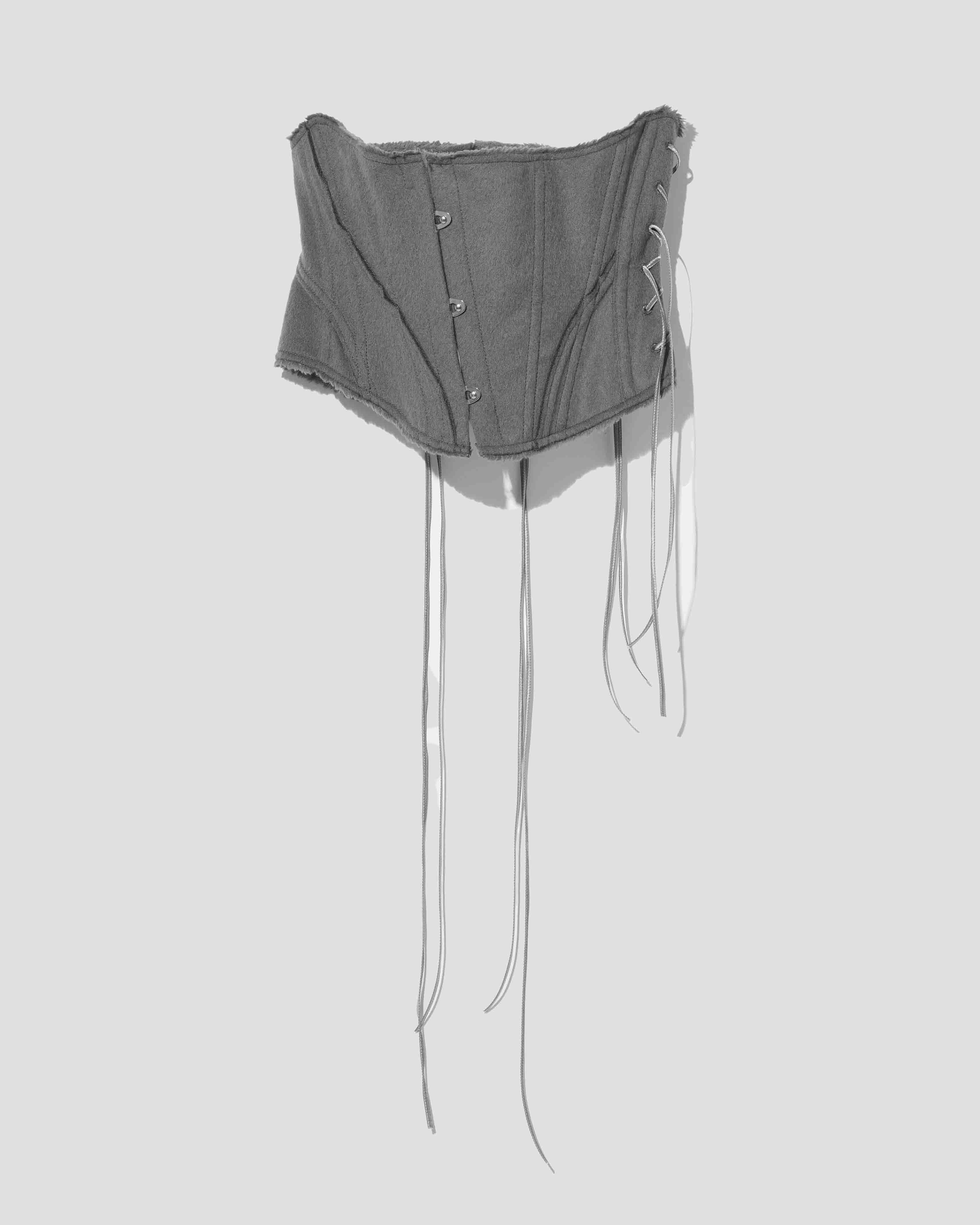 soft control corset / M269CS01 - gray