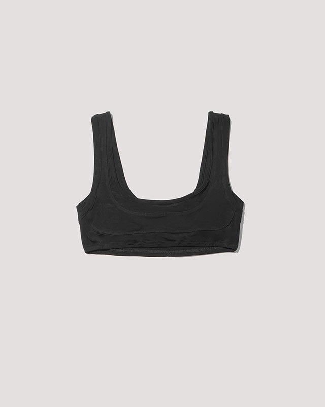 layered contour bra / M266TS61 - black