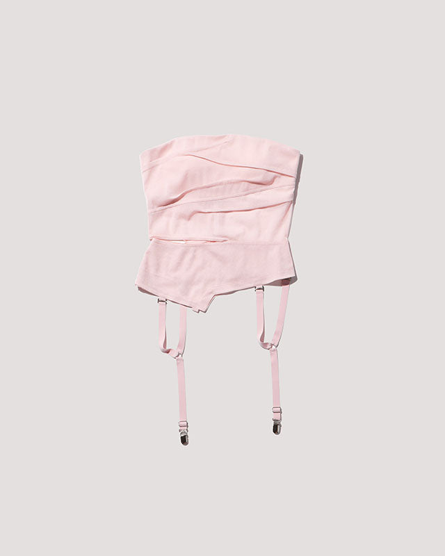 harness bustier / M266TS02 - pink