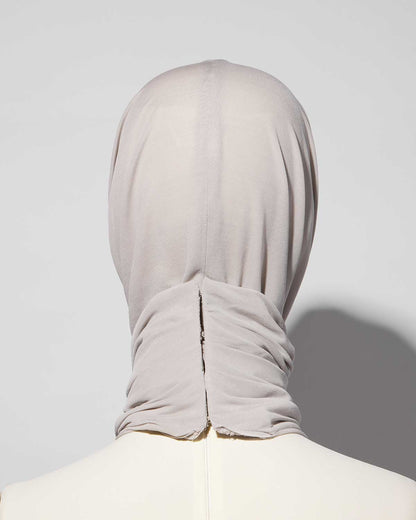 stretch layered hijab / M259AC02 - gray - mukcyen online