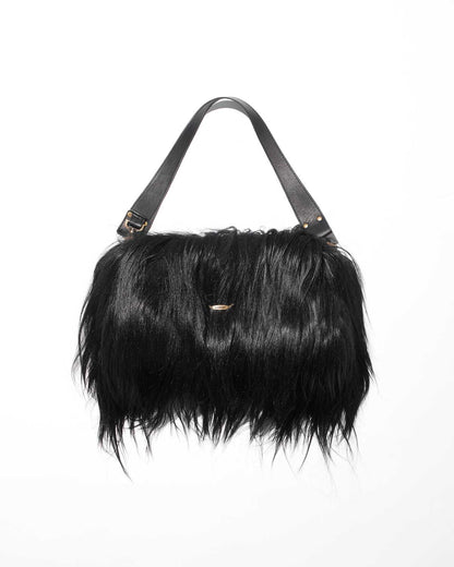 goat fur bag / M259AC05 - black - mukcyen online