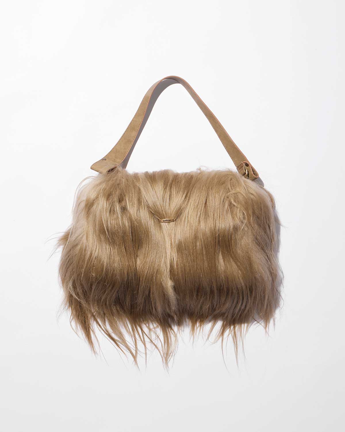 goat fur bag / M259AC05 - greige - mukcyen online