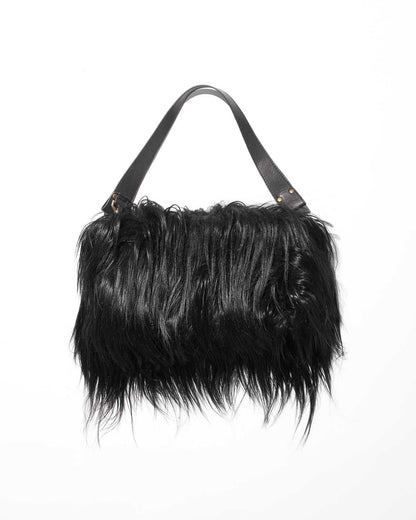 goat fur bag / M259AC05 - black - mukcyen online