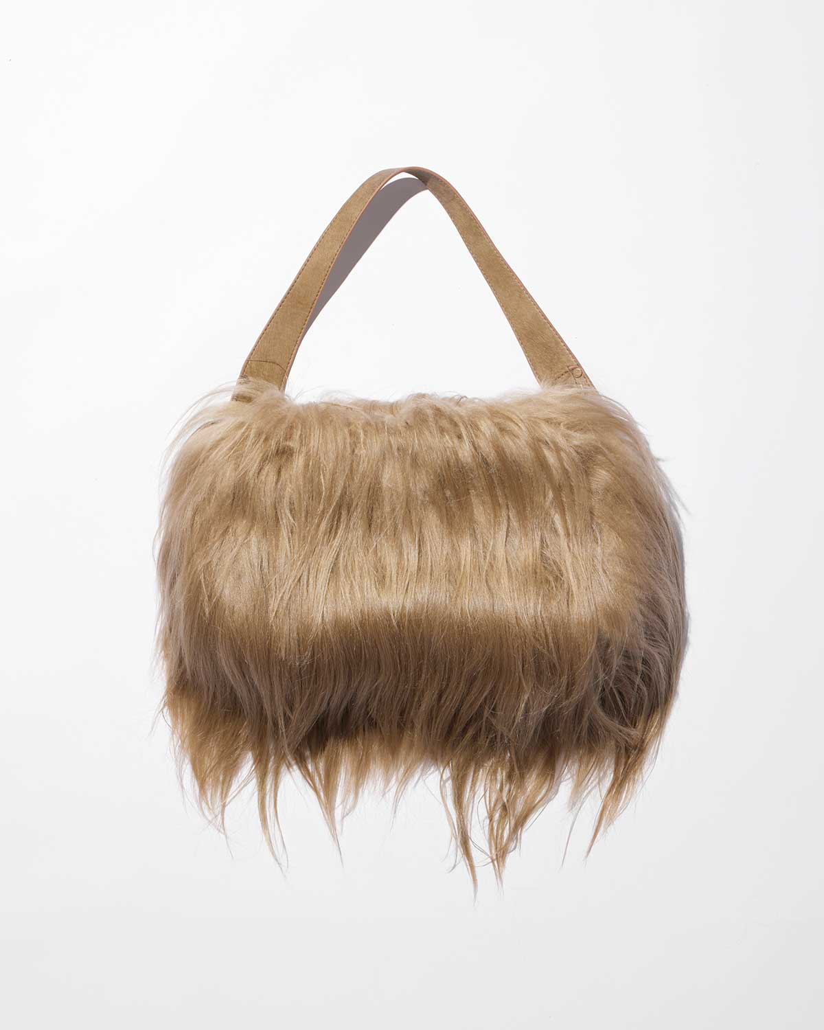 goat fur bag / M259AC05 - greige - mukcyen online