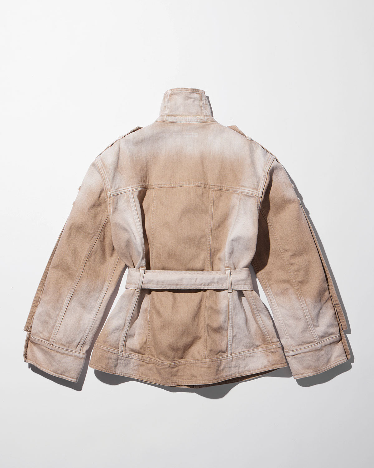 over denim jacket / M259BL01 - beige - mukcyen online