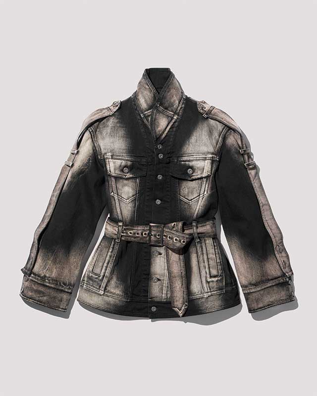 over denim jacket / M259BL01 - black
