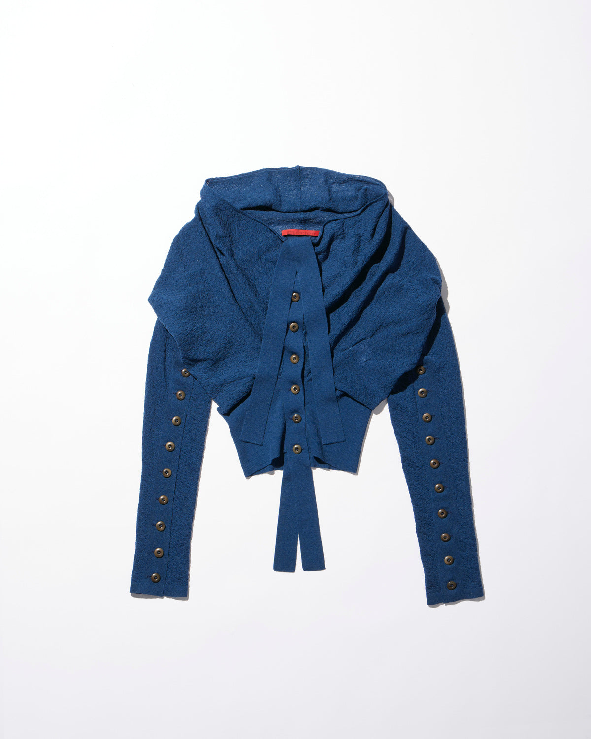 deformed knit cardigan / M259CD02 - navy - mukcyen online