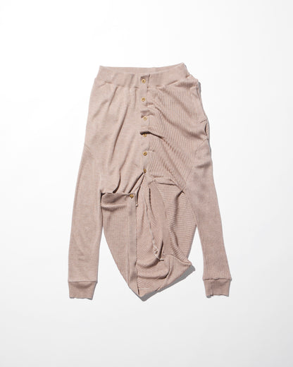 deformed knit skirt / M259SK07 - light brown - mukcyen online
