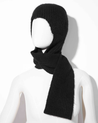 yak rib beanie / M269AC03 - black