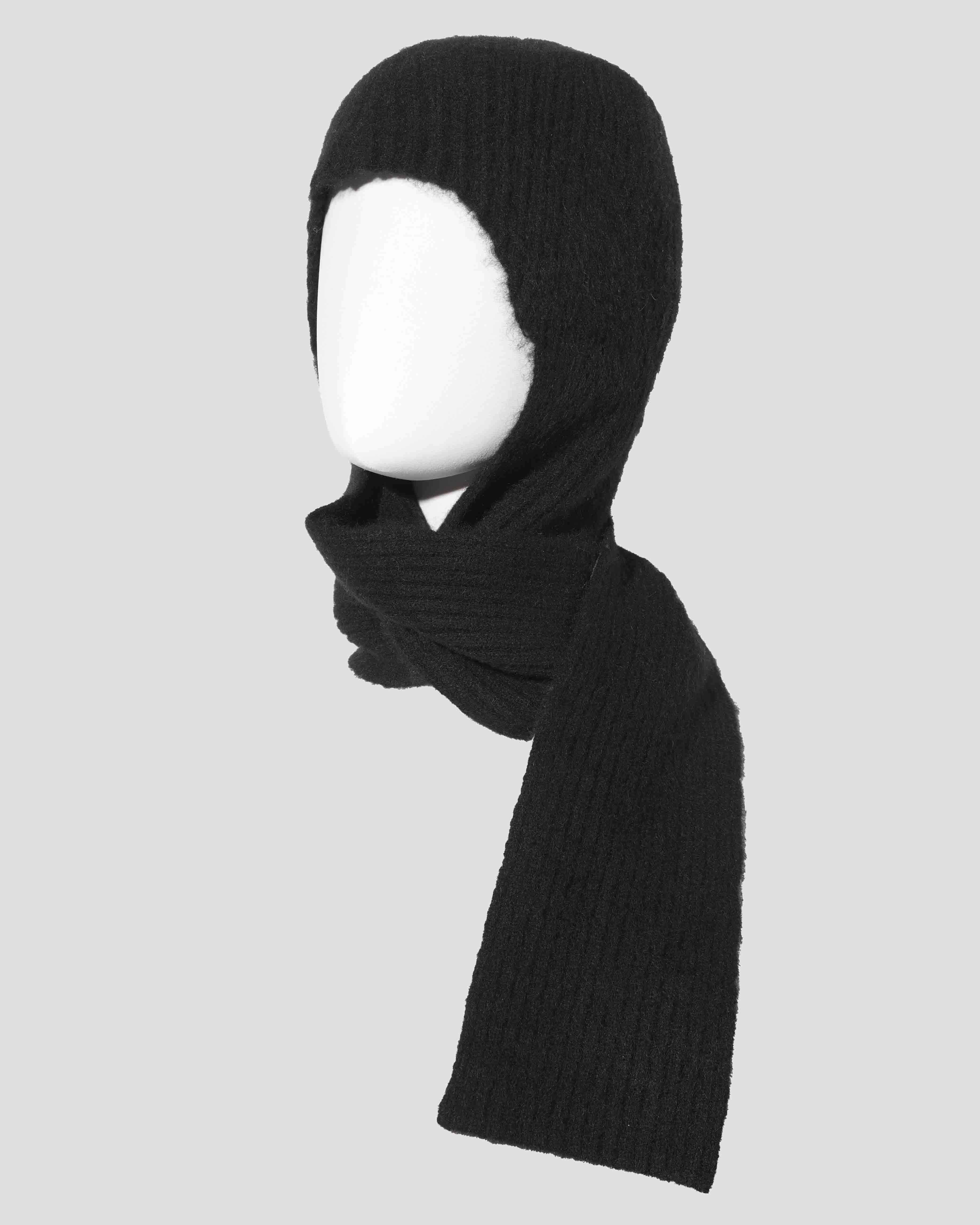 yak rib beanie / M269AC03 - black