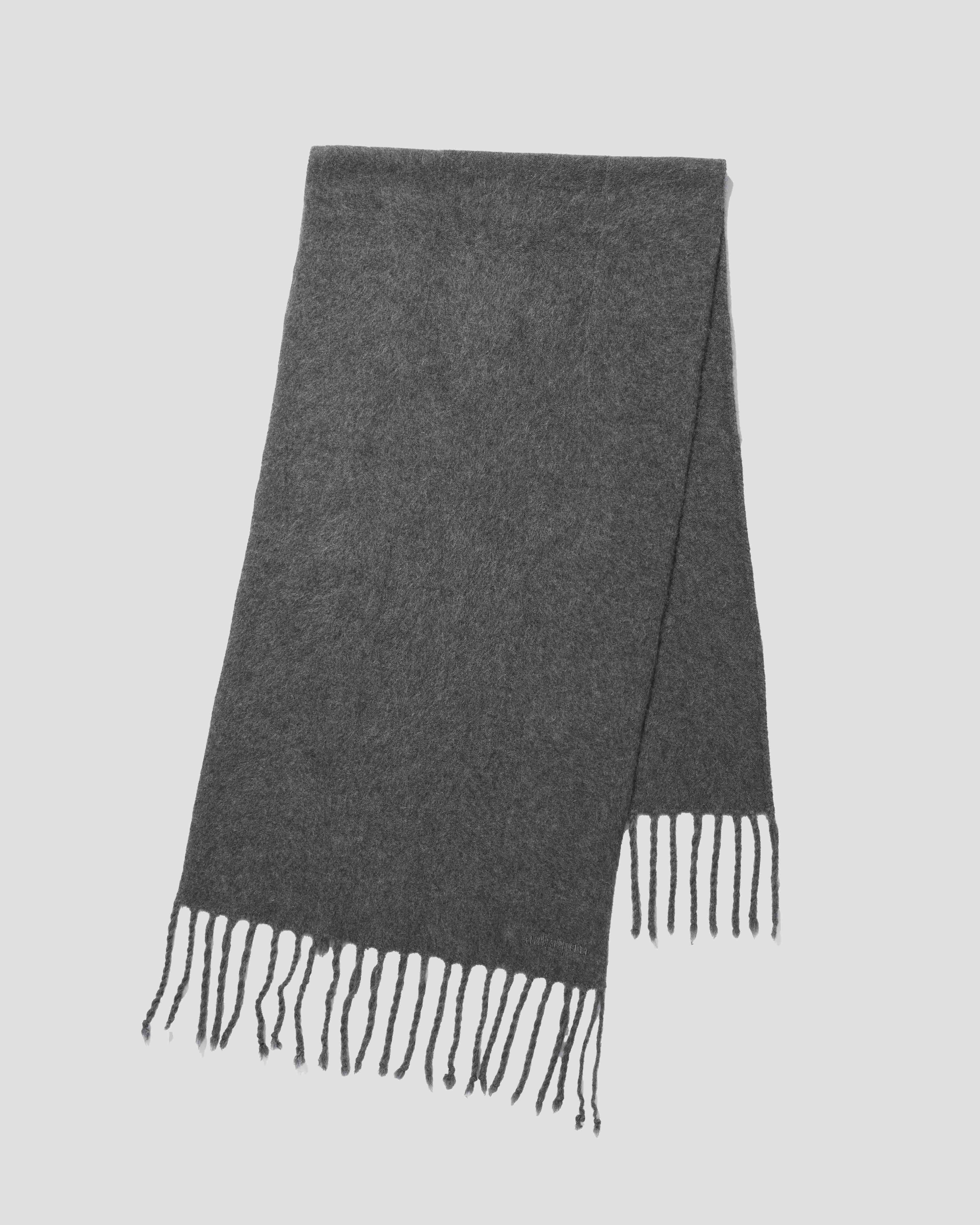 yak knit scarf / M269AC04 - gray