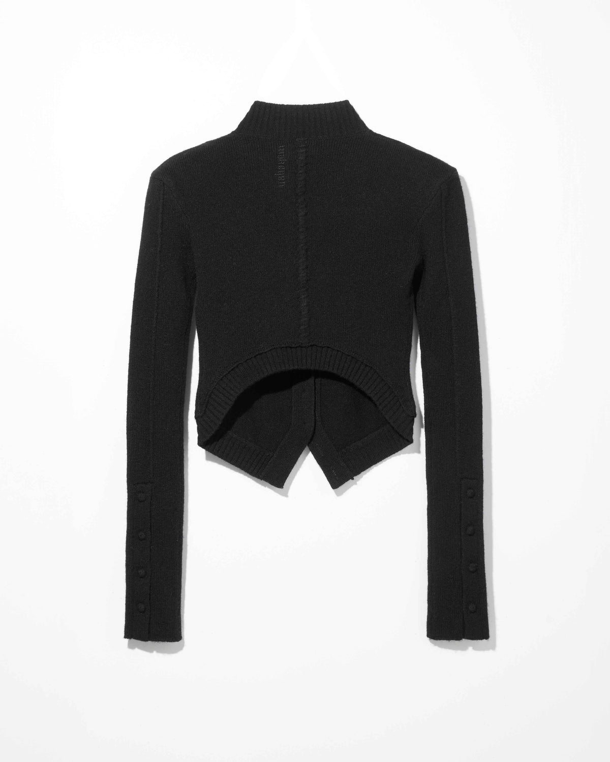 yak arc cardigan / M269CD02 - black
