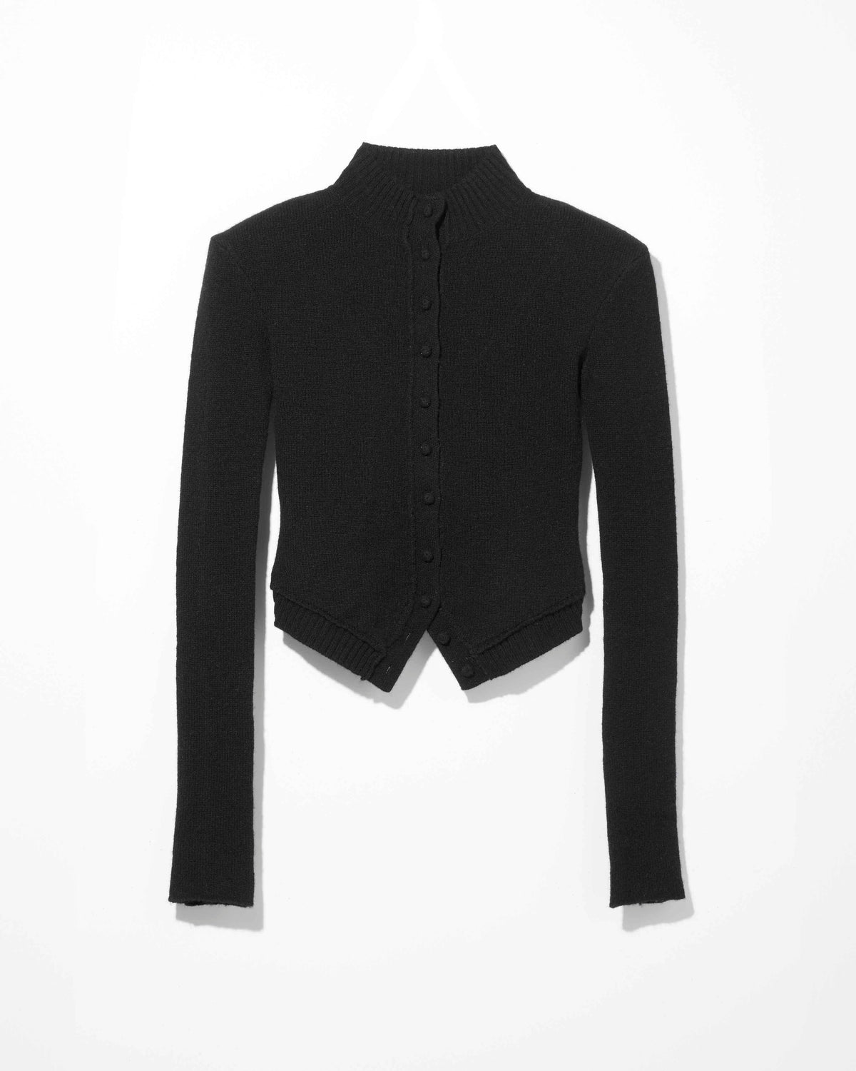 yak arc cardigan / M269CD02 - black
