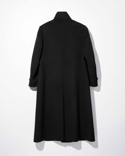 wool cashmere river coat / M269CT01 - black