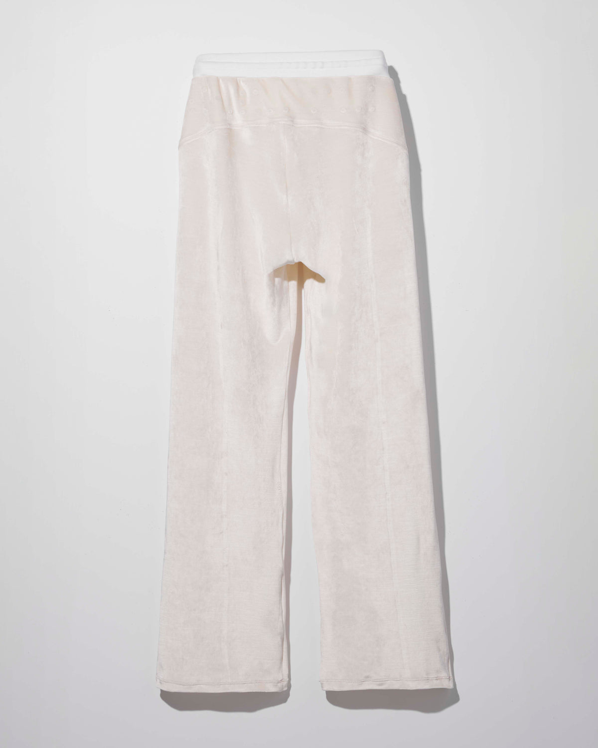 soft velour pants / M269PT09 - moon white