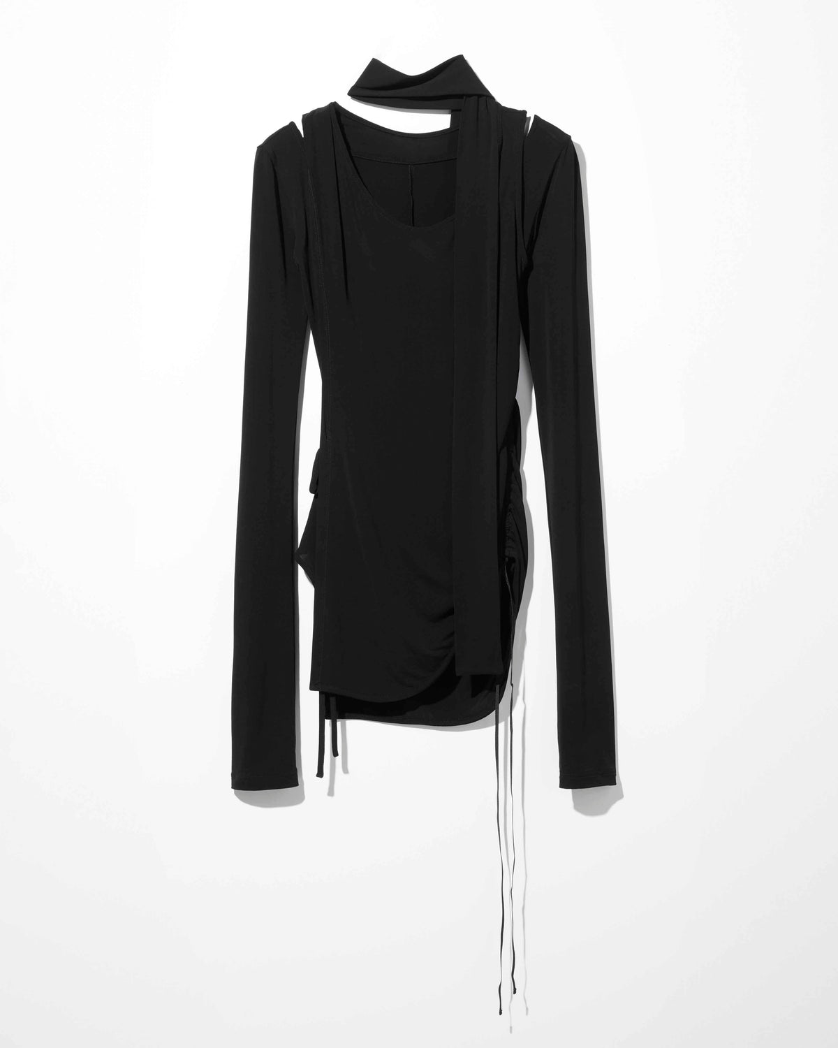 skin wrap core top / M269TS06 - black