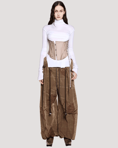 corset / M259CS01 - rose brown - mukcyen online