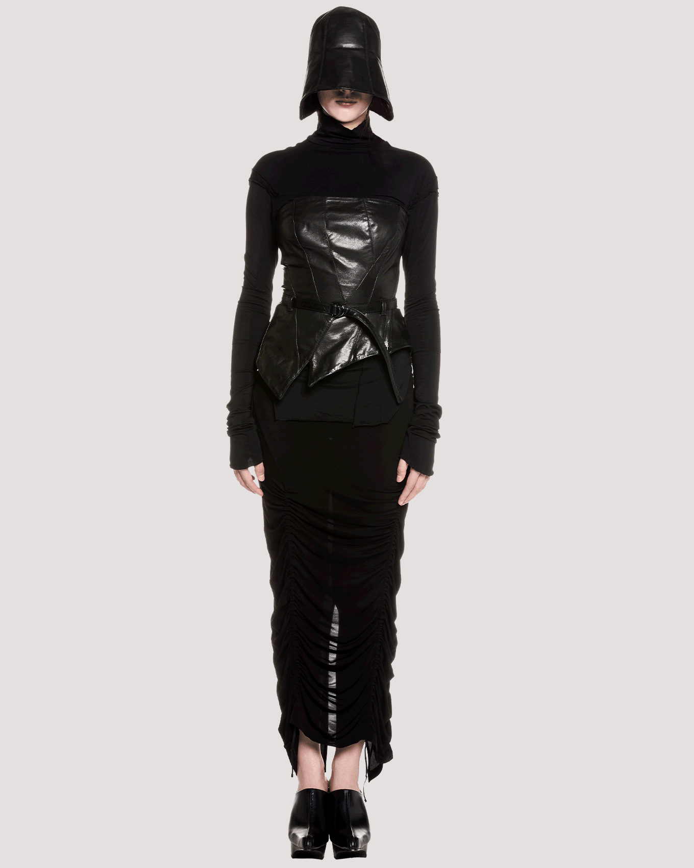 leather crochet / M259AC06 - black - mukcyen online