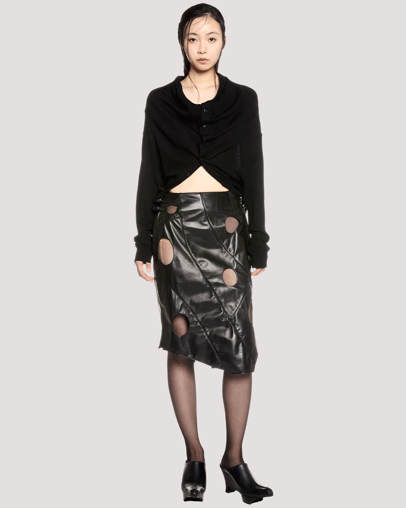 arch bridge-gete mule / M259AC01 - black - mukcyen online
