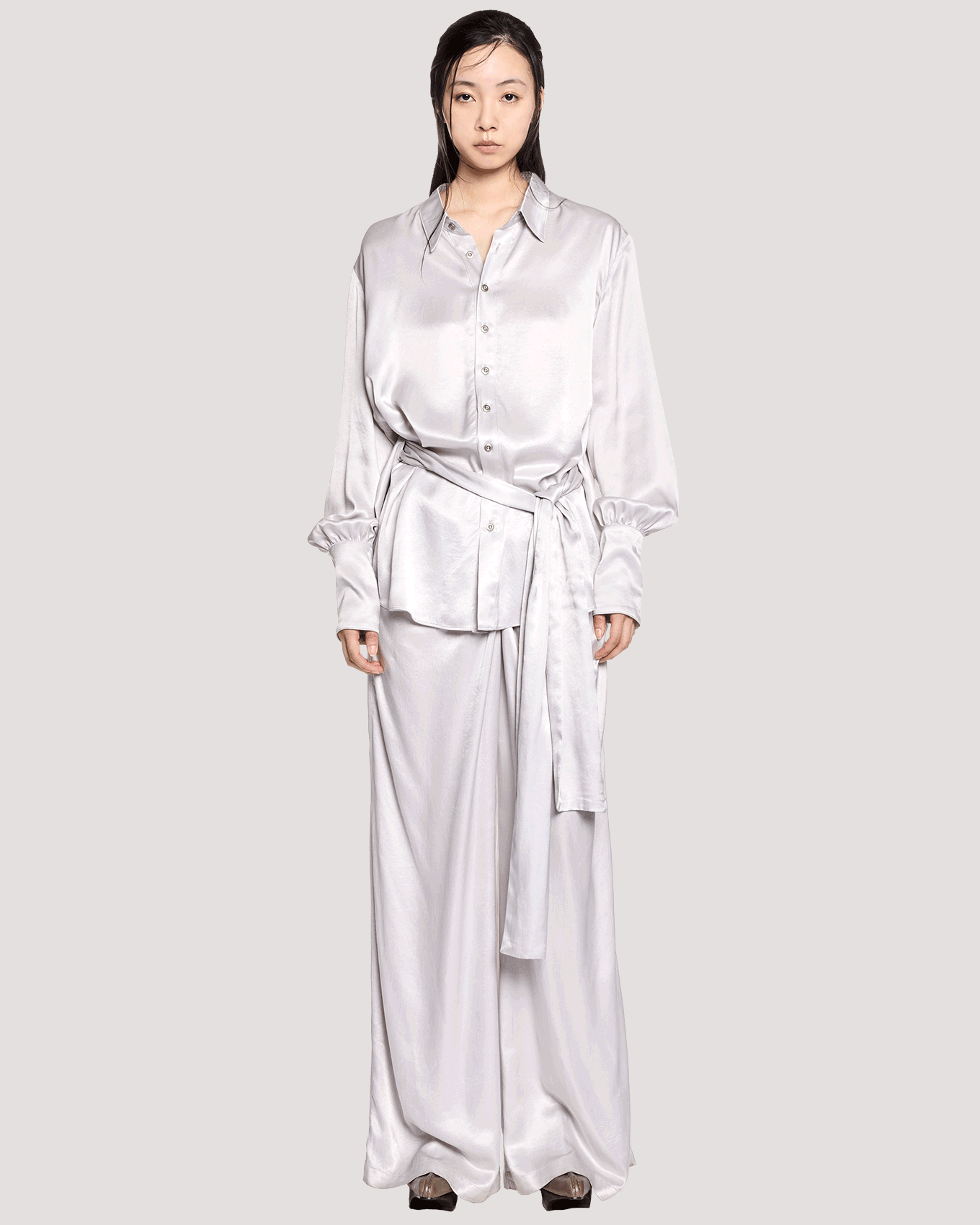 blousing shirt / M259SH01 - ecru - mukcyen online