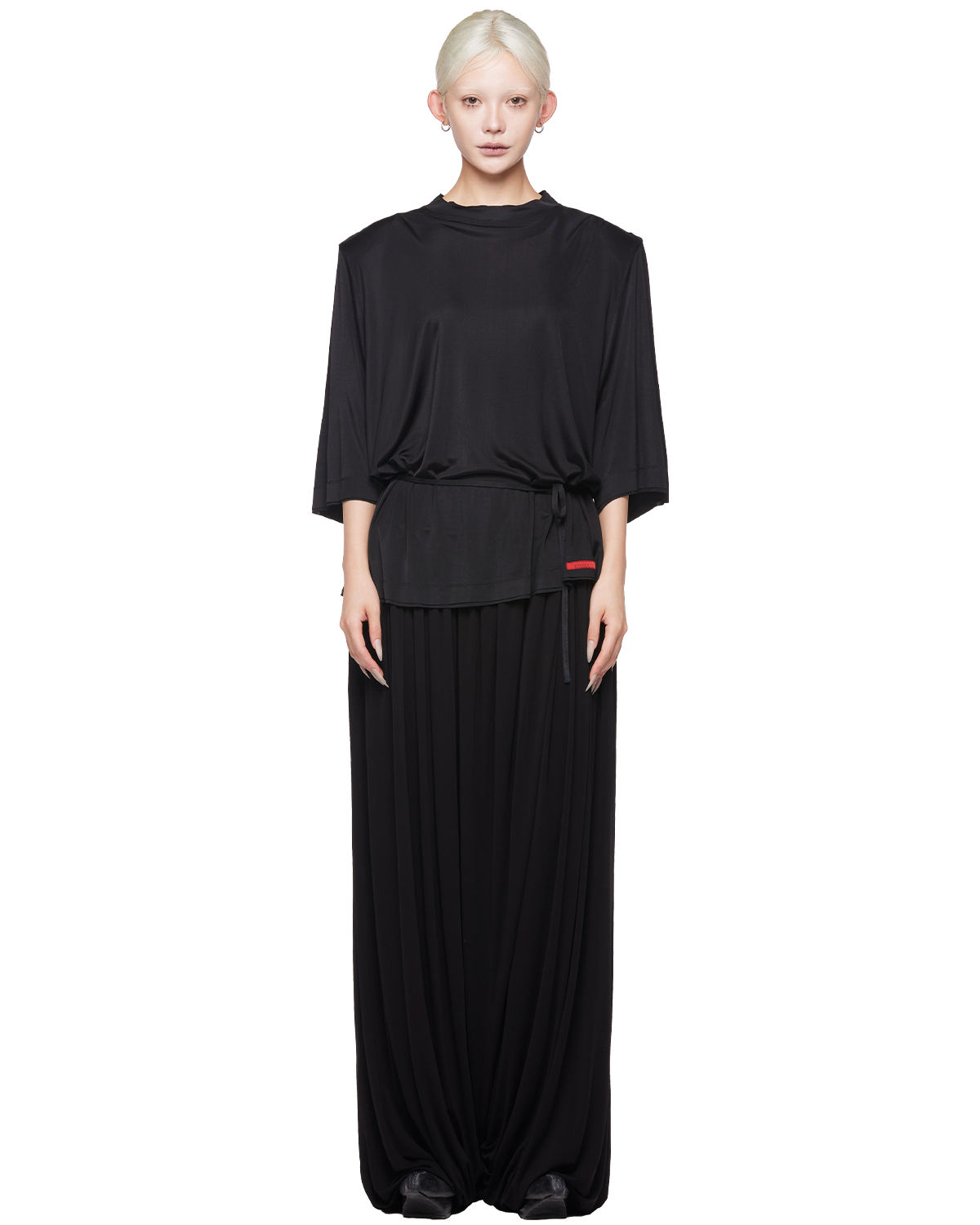 skin padded tee / M269TS07 - black