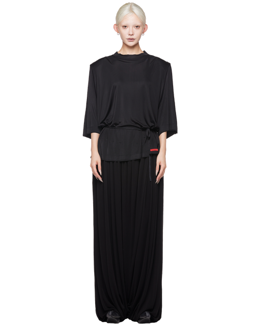 skin padded tee / M269TS07 - black