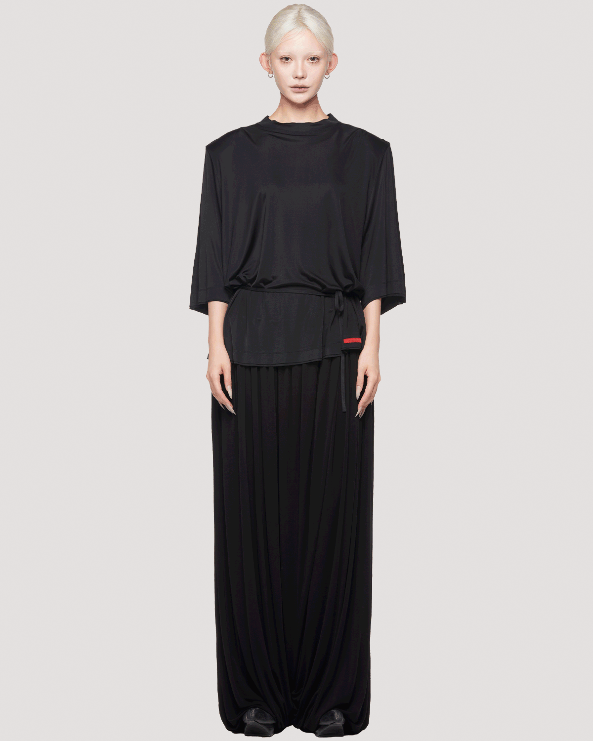 skin padded tee / M269TS07 - black