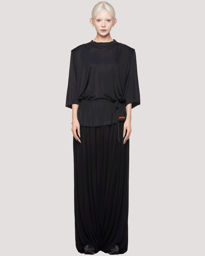 skin padded tee / M269TS07 - black