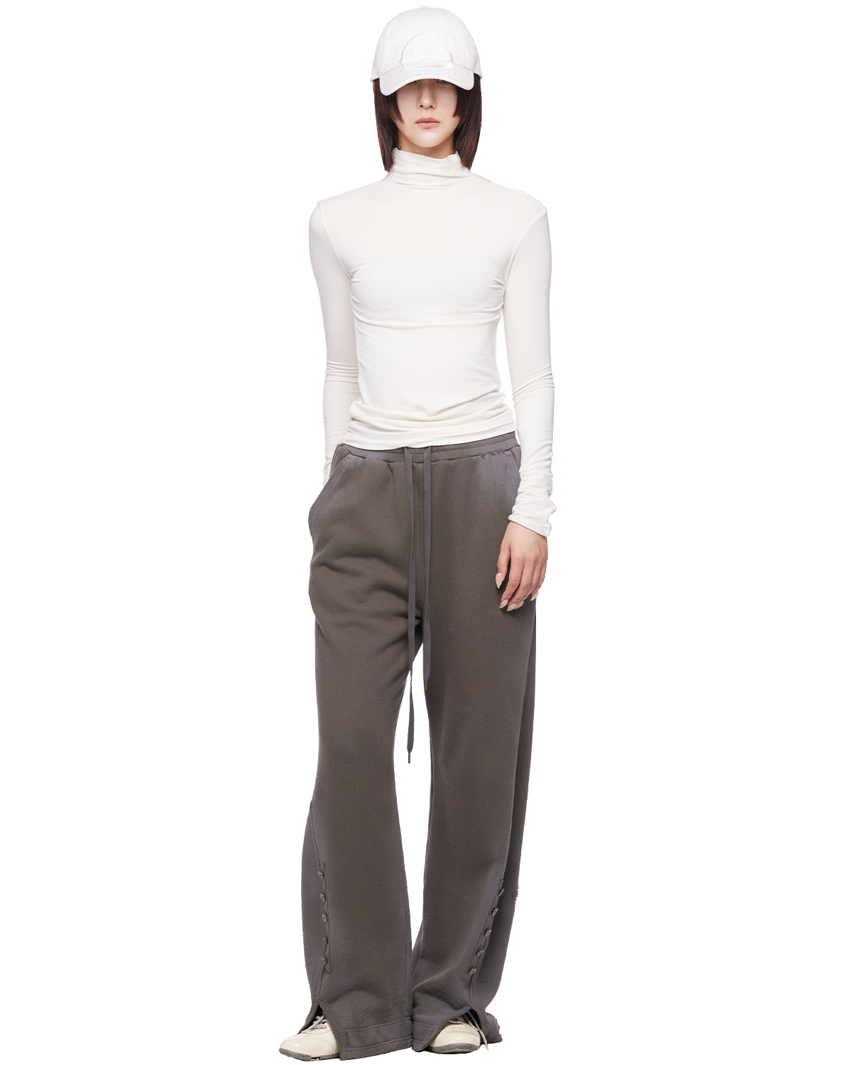 derm-e high-neck / M269TS91 - white