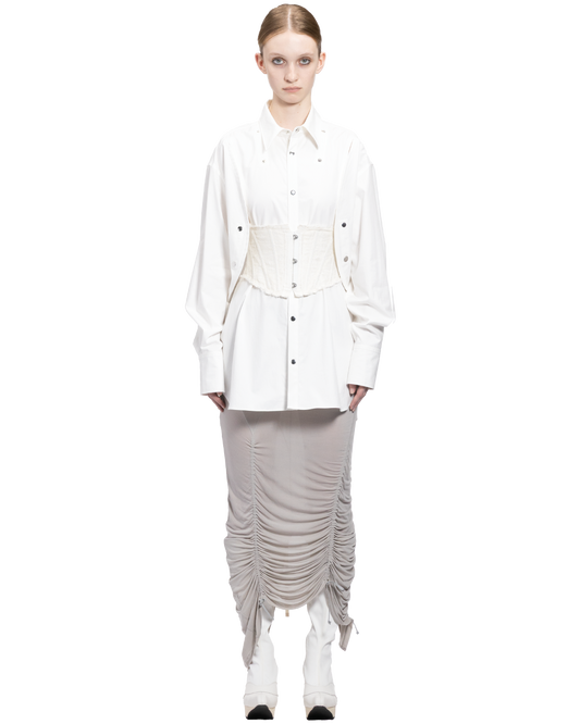 protocol spine shirt L / M266SH03 - white