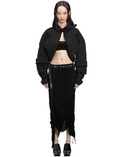scapular harness jacket / M266BL01 - black